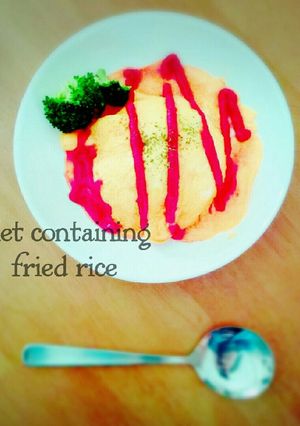 レストラン風 枝豆ヘルシーオムライス-レシピのメイン写真