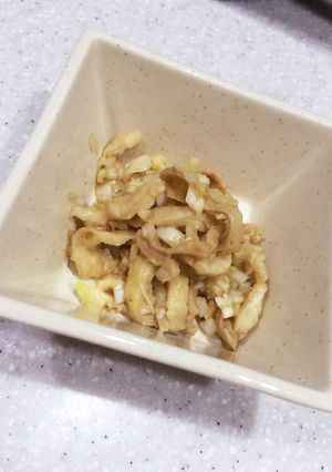 鶏皮のポン酢醤油-レシピのメイン写真