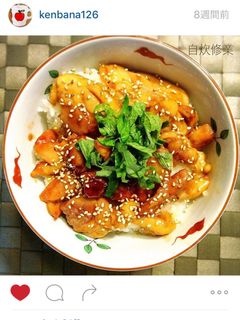 自炊生活の息子へ伝授★鶏肉の照り焼き丼-レシピのメイン写真