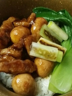 旨い早い刻みチャーシューと煮玉子の丼ぶり-レシピのメイン写真