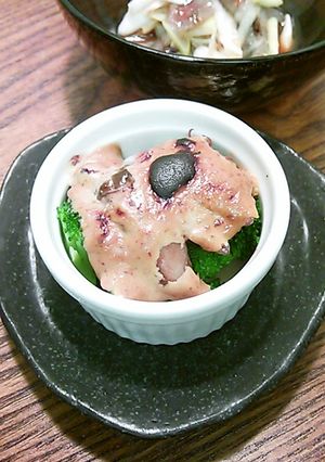 ホタルイカの味噌マヨ焼き-レシピのメイン写真