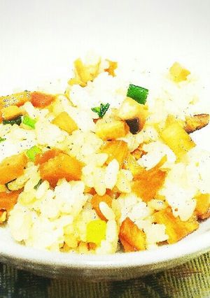 エリンギとネギの焼き肉風味の混ぜご飯⭐-レシピのメイン写真