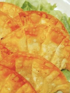 ツナとキャベツの揚げ餃子♪(*^^*)-レシピのメイン写真