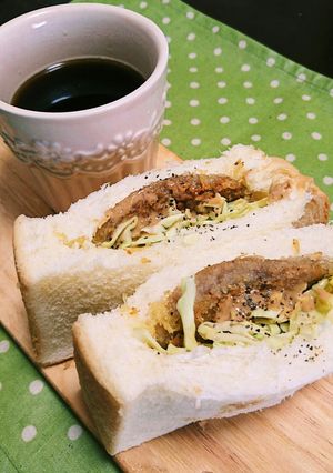 静岡発☆黒はんぺんのポケットサンド-レシピのメイン写真