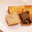 ラスクのような味噌トースト