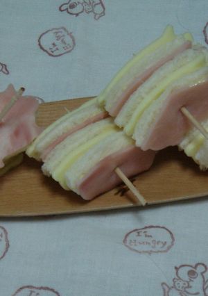 抜き型de・Boo-Booサンド~♪-レシピのメイン写真
