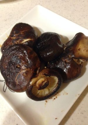 椎茸の醤油焼き-レシピのメイン写真