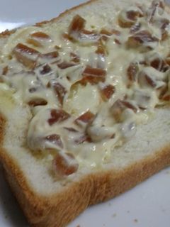 奈良漬けトースト-レシピのメイン写真