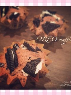 可愛い♡美味しい♬オレオマフィン☆-レシピのメイン写真