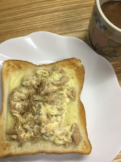 ツナマヨチーズトースト-レシピのメイン写真