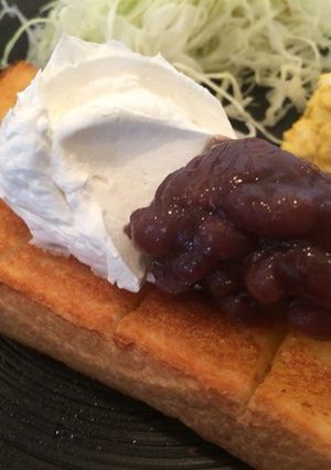 小倉ホイップトースト-レシピのメイン写真