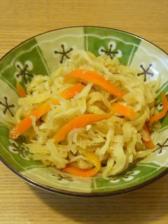 切干大根と人参の塩麹煮-レシピのメイン写真
