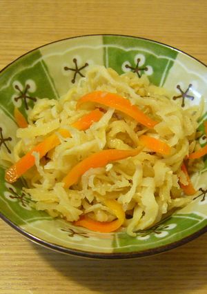 切干大根と人参の塩麹煮-レシピのメイン写真