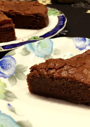 ホットケーキミックスで濃厚ガトーショコラ-レシピのメイン写真
