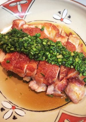 皮パリチキンソテーのネギニラがけ-レシピのメイン写真