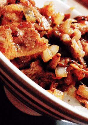 簡単！短時間で出来る豚肉の生姜焼き丼✨-レシピのメイン写真