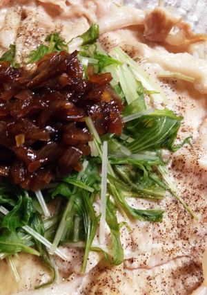 豚薄切り肉ともやしの簡単！蒸し焼き-レシピのメイン写真