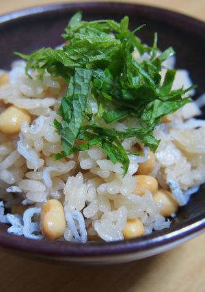 ほくほく♪大豆ご飯-レシピのメイン写真