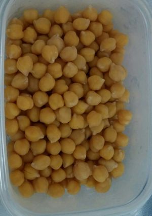 ヒヨコ豆の水煮、水筒で簡単に-レシピのメイン写真