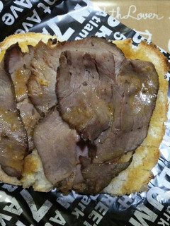 ご当地トースト*ローストビーフトースト-レシピのメイン写真
