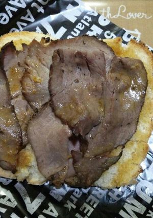 ご当地トースト＊ローストビーフトースト-レシピのメイン写真