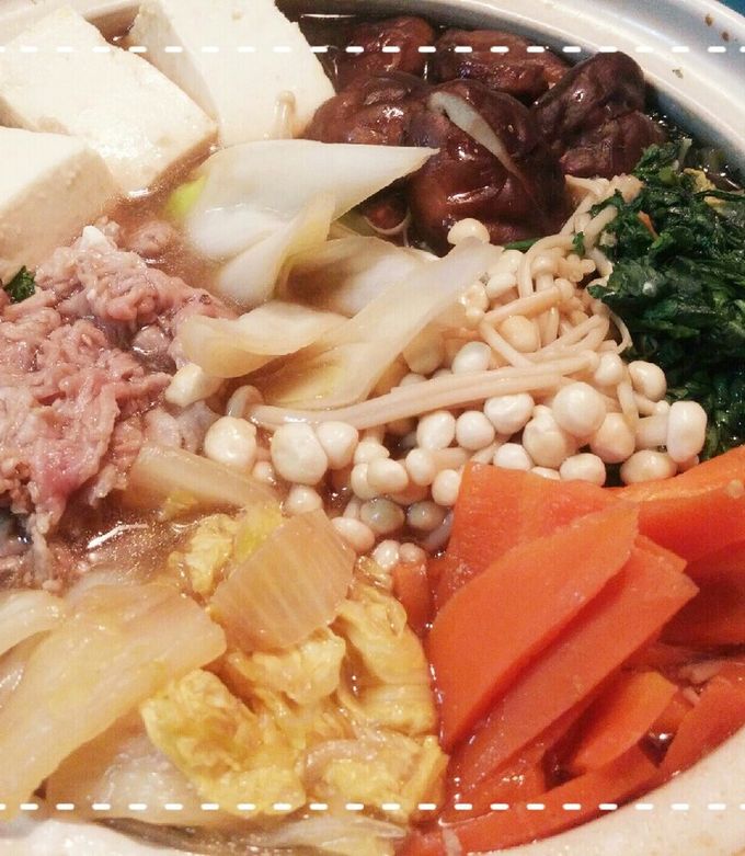 土鍋で簡単！黄金比すき焼き-レシピのメイン写真