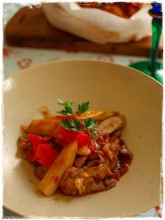 根菜と豚肉のトマト炒め-レシピのメイン写真