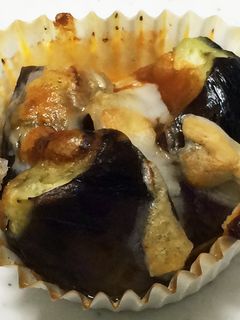 ピザソースでお弁当に茄子のチーズ焼き-レシピのメイン写真