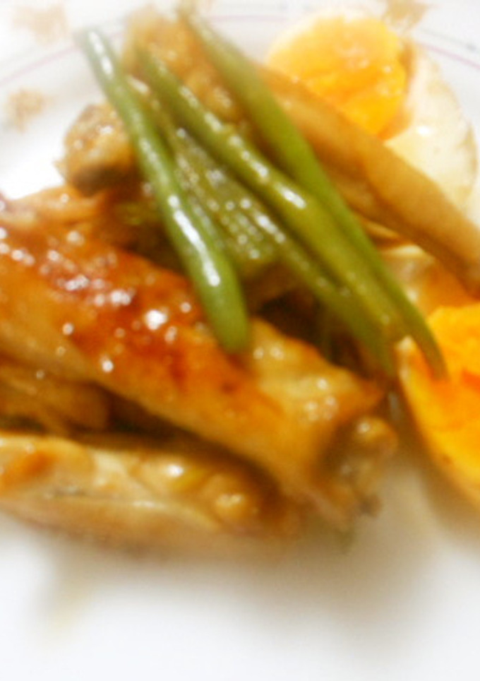 鶏手羽の醤油煮　　超簡単　-レシピのメイン写真