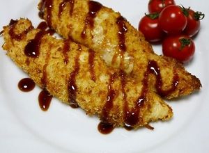 焼きパン粉で！揚げないチーズささみフライ-レシピのメイン写真