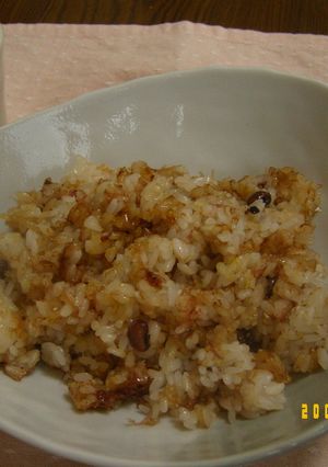 ☆かつお節でお赤飯炒飯☆-レシピのメイン写真