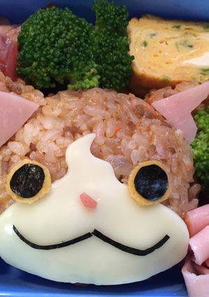 ☆キャラ弁☆ジバニャン-レシピのメイン写真