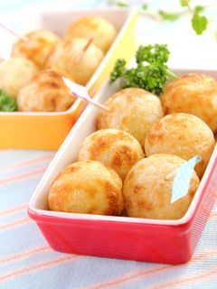 たこ焼き器でいももちチーズボール♡-レシピのメイン写真