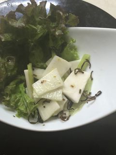カブとセロリの、塩昆布サラダ-レシピのメイン写真
