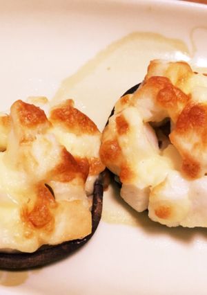 どんこ椎茸のはんぺんマヨチーズ焼き-レシピのメイン写真