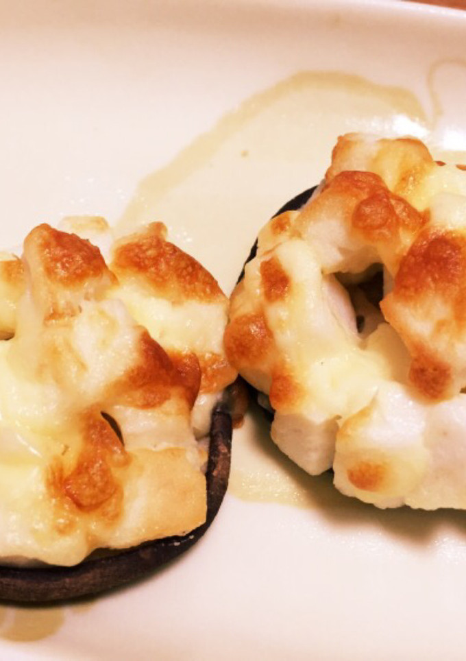 どんこ椎茸のはんぺんマヨチーズ焼き-レシピのメイン写真