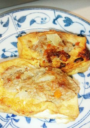ふわふわおいしい！厚揚げの肉詰め-レシピのメイン写真