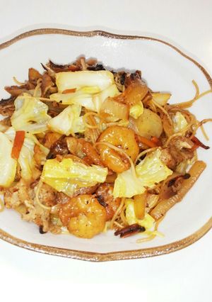 お野菜たっぷり焼きビーフン-レシピのメイン写真