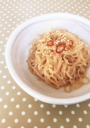 白滝の甘辛煮。ダイエット、常備菜にも。-レシピのメイン写真