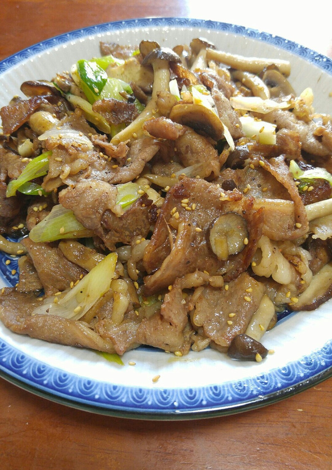 ☆牛肉のきのこ炒め☆-レシピのメイン写真