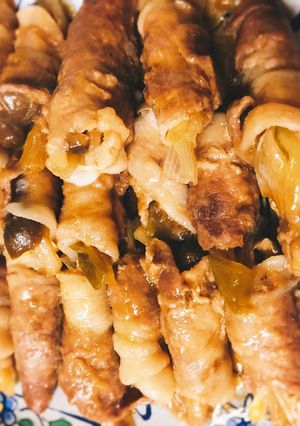 レンジで簡単！しめじと長ねぎの豚巻き-レシピのメイン写真