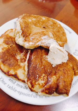 グルテンフリーのバナナパンケーキ-レシピのメイン写真