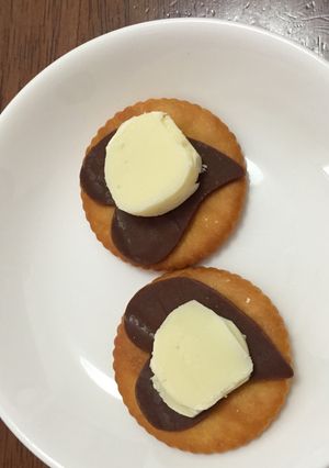 スライス生チョコのハートカナッペ-レシピのメイン写真