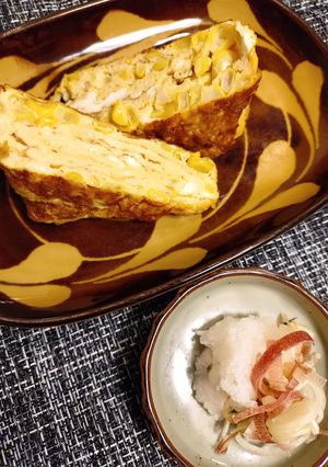 もろこし卵焼き-レシピのメイン写真