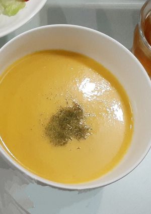 甘い!カボチャとコーンのポタージュ-レシピのメイン写真