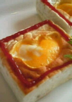 焼きはんぺん☆真ん中小鳥ちゃん♪-レシピのメイン写真