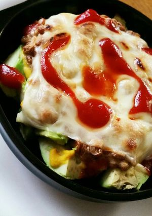 アボカドと納豆チーズ焼き-レシピのメイン写真