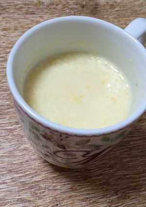 湯煎でトロトロな卵酒-レシピのメイン写真