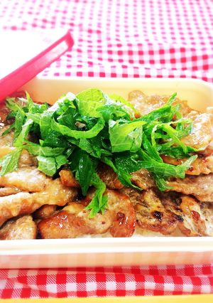 こってり味の、豚コマオイマヨ丼-レシピのメイン写真