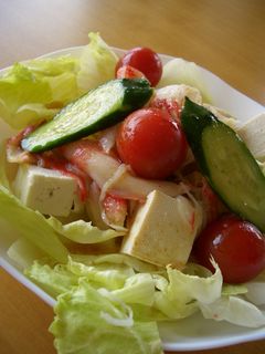 鰹香る♪あっさりレモン風味サラダ-レシピのメイン写真